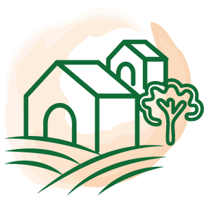 Business and land ownership icon