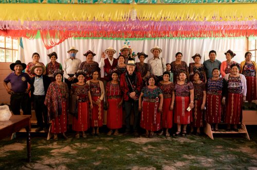 Agros founder Skip Li with members of one of the earliest graduated Agros villages in Guatemala.